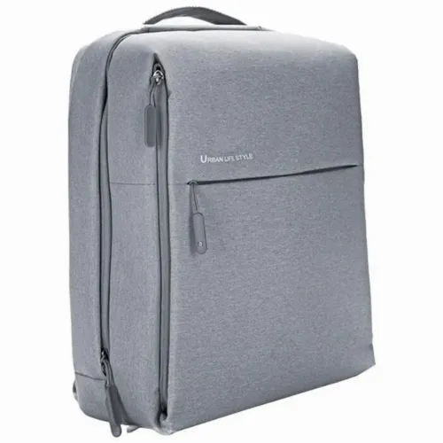 Rucsac pentru Laptop Xiaomi Mi City 2, 15.6", Poliester, Gri deschis