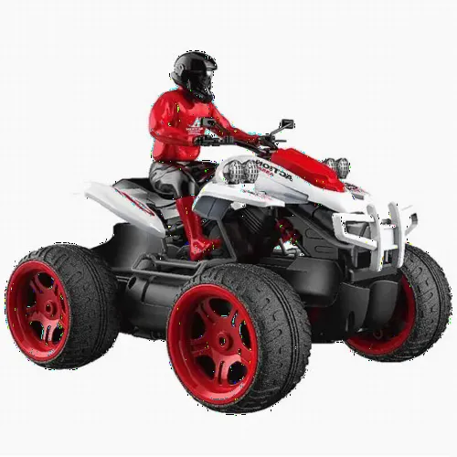 Crazon Motorcycle Smoking Beach with lights 1:14 RC, 333-MT21142
