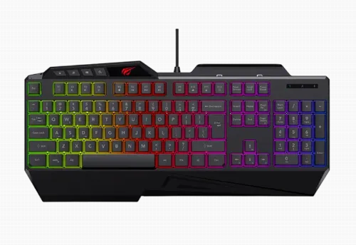 Set Tastatură + Mouse + Mouse Pad Havit KB889CM, Cu fir, Negru