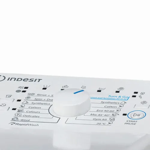 Mașină de spălat Indesit BTW B7220P EU/N, 7kg, Alb
