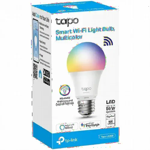 Bec inteligent TP-LINK Tapo L530E, E27, Multicolor