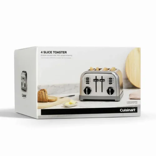 Toaster Cuisinart СPT180E, Argintiu