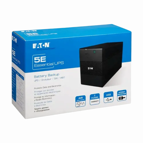 Источник бесперебойного питания Eaton 5E650iUSB, Линейно-интерактивный, 650VA, Башня