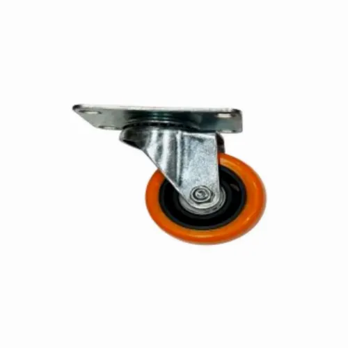 Roata pivotanta TECHNOWORKER portocalie 3 inch