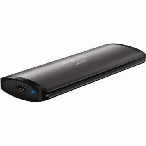 1.0TB ADATA Portable SSD SE760 Titanium, USB-C 3.1 (122x44x14mm, 95g, R/W:1000/800MB/s)