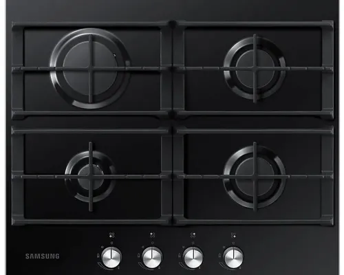 Газовая варочная панель Samsung NA64H3010AK/WT, Чёрный