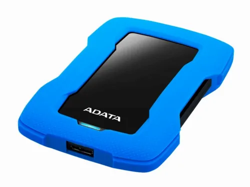 HDD portabil extern ADATA HD330, 1 TB, Albastru (AHD330-1TU31-CBL)