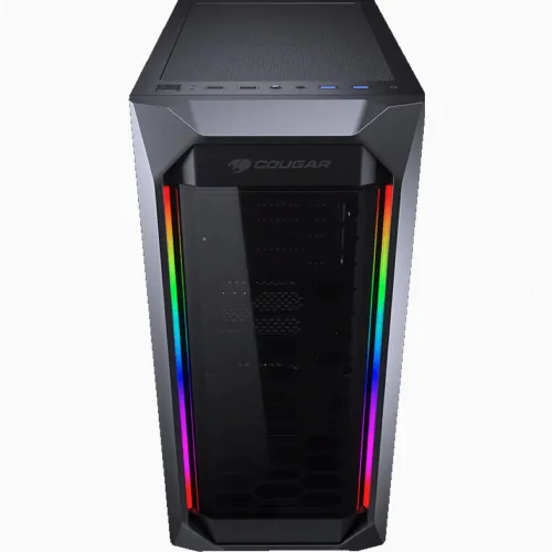 Carcasă PC Cougar MX410, Midi-Tower, ATX, Negru