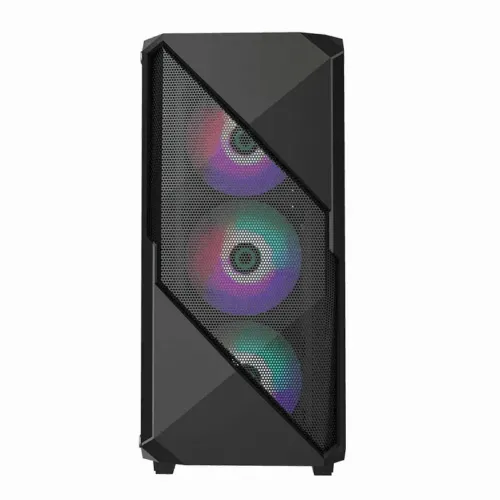 Компьютерный корпус Gamemax Revolt, Midi-Tower, ATX, Чёрный