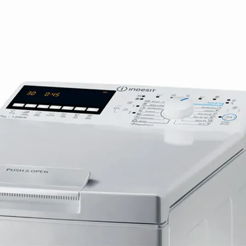 Mașină de spălat Indesit BTW B7220P EU/N, 7kg, Alb