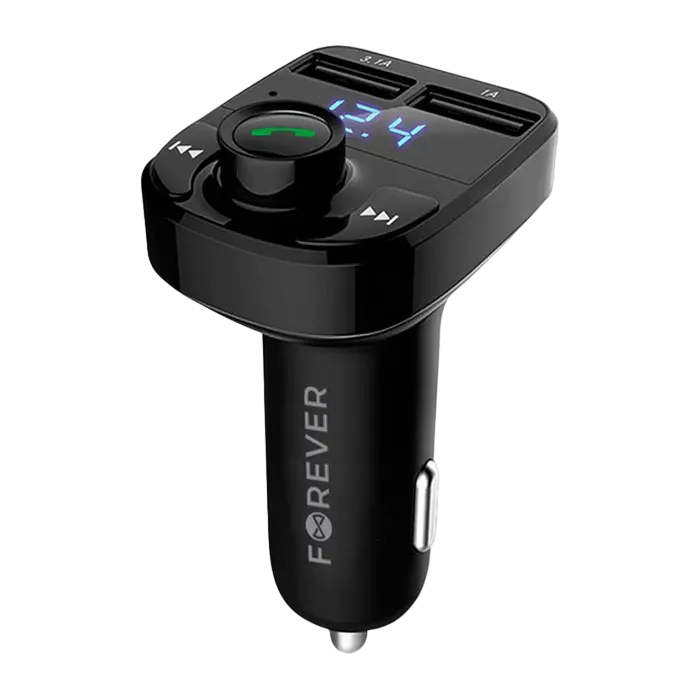 FM Transmitter Forever, Bluetooth, TR-330, Black