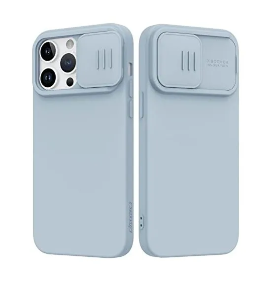 Nillkin Apple iPhone 14 Pro, CamShield Silky Silicone Case, Star Gray