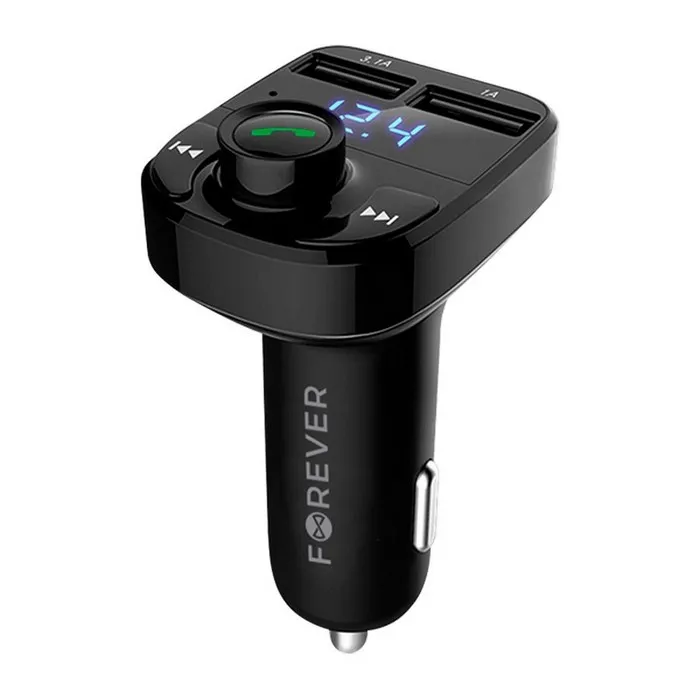 FM Transmitter Forever, Bluetooth, TR-330, Black