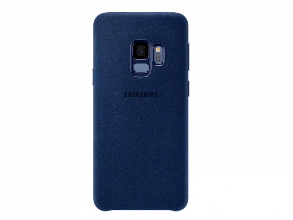 Чехол Samsung Alcantara Cover for Galaxy S9, Синий