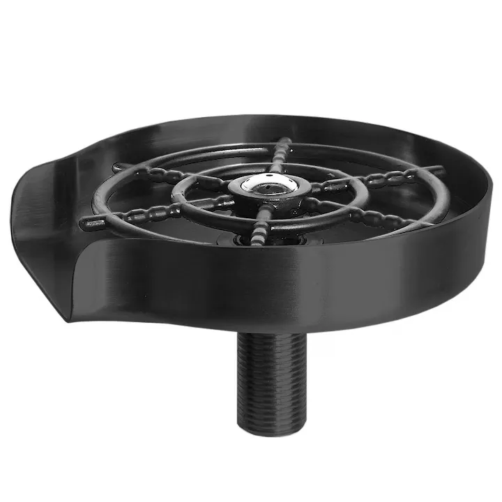 Spalator pentru pahar INOX 304 SanDonna (Negru)