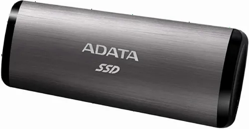 .512GB ADATA Portable SSD SE760 Titanium, USB-C 3.1 (122x44x14mm, 95g, R/W:1000/800MB/s)