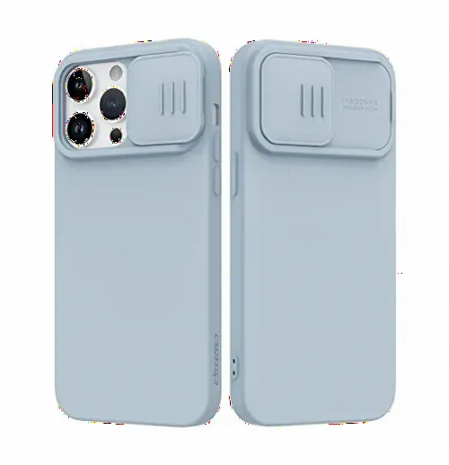 Nillkin Apple iPhone 14 Pro, CamShield Silky Silicone Case, Star Gray