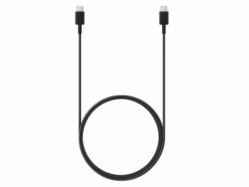 Cablu încărcare și sincronizare Samsung USB-C to USB-C Cable 3A, USB Type-C/USB Type-C, 1,8m, Negru