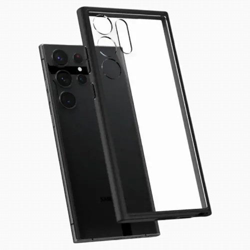 Чехол Spigen Samsung S23 Ultra, Ultra Hybrid, Матовый черный