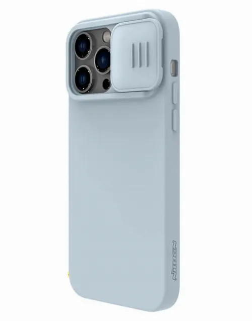 Nillkin Apple iPhone 14 Pro, CamShield Silky Silicone Case, Star Gray