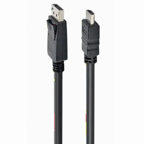 Cablu Video Cablexpert CC-DP-HDMI-3M, DisplayPort (M) - HDMI (M), 3m, Negru