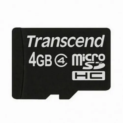 Card de Memorie Transcend microSDHC Class 4, 4GB (TS4GUSDC4)