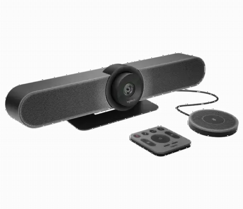 Cameră Web Logitech MeetUp, UHD-4K, Negru