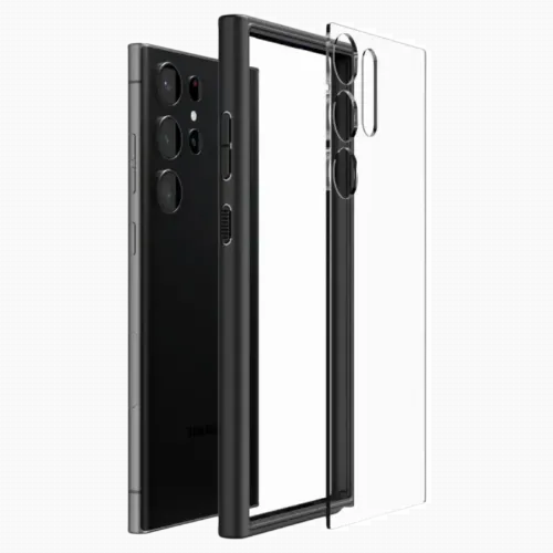 Чехол Spigen Samsung S23 Ultra, Ultra Hybrid, Матовый черный