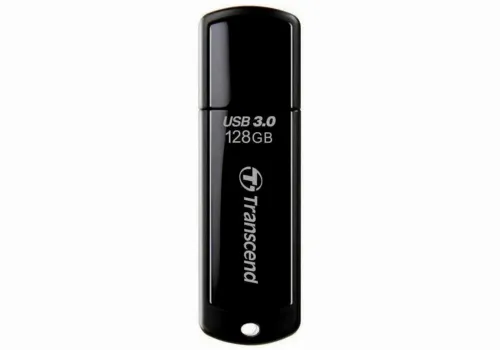 USB Flash накопитель Transcend JetFlash 700, 128Гб, Чёрный