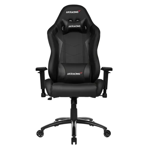Игровое кресло AKRacing CORE SX, Искусственная кожа, Чёрный