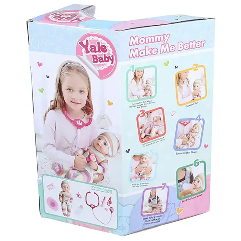 Кукла с аксессуарами Yale Baby 40см