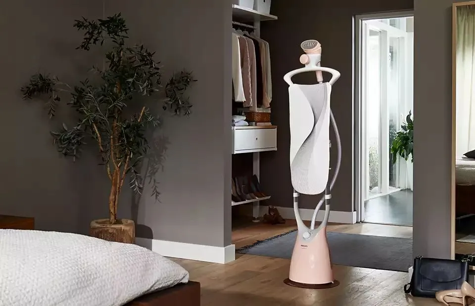 Aparat de calcat cu aburi stationar PHILIPS GC552/40, Roz