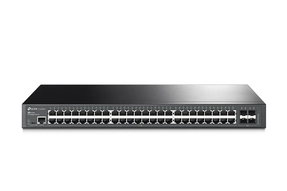 Switch de rețea TP-LINK TL-SG3452, 48x 10/100/1000 Mbps, 4x SFP