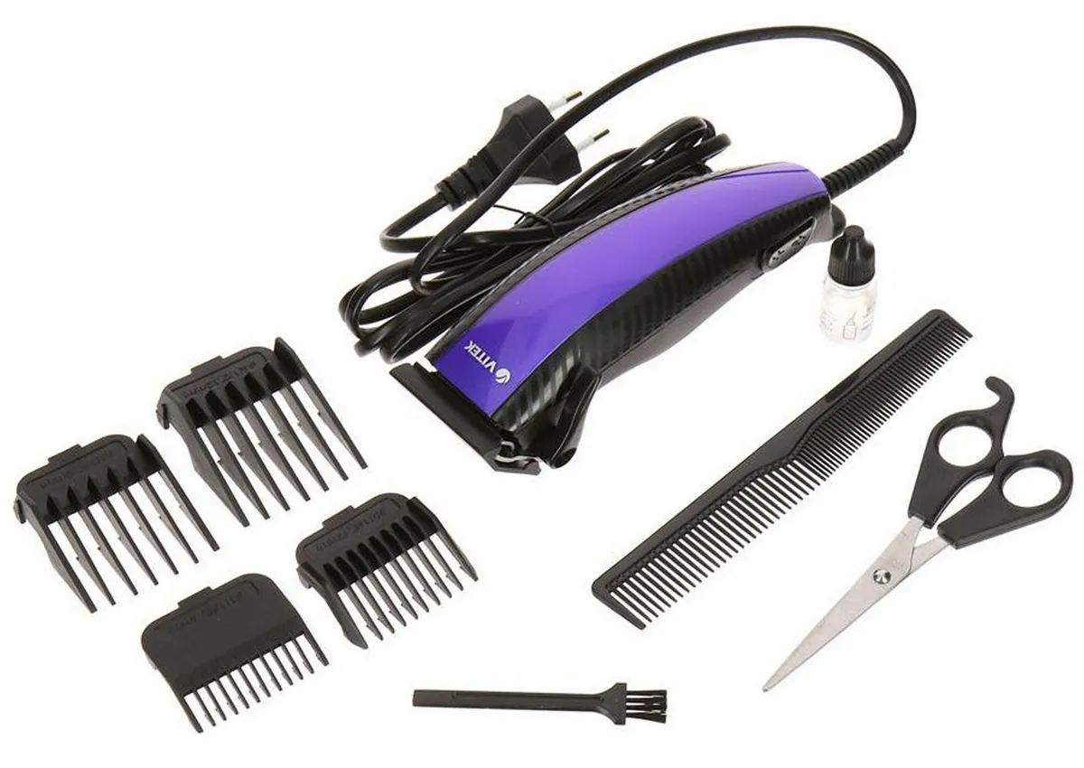 Aparat de tuns VITEK VT-1357, Violet/Negru