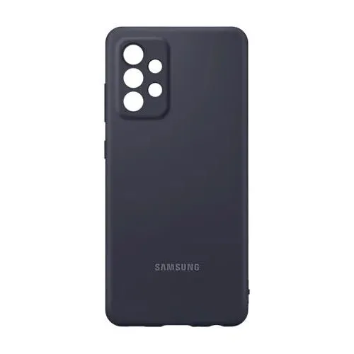 Чехол Samsung Silicone Cover Galaxy A52, Чёрный