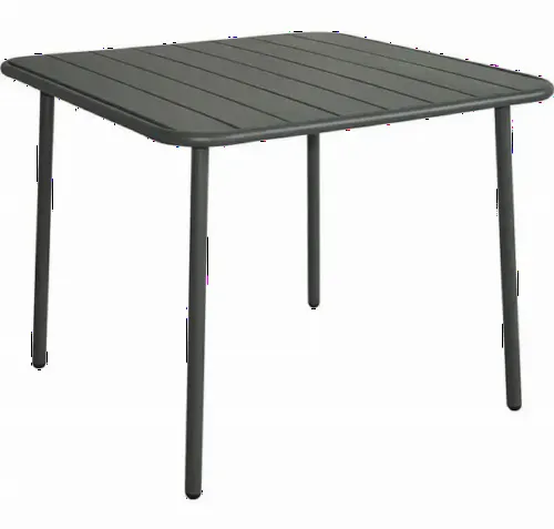 Masa de metal Cadiz (Negru) 