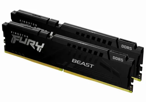 Memorie RAM Kingston FURY Beast, DDR5 SDRAM, 5200 MHz, 32GB, KF552C40BBK2-32