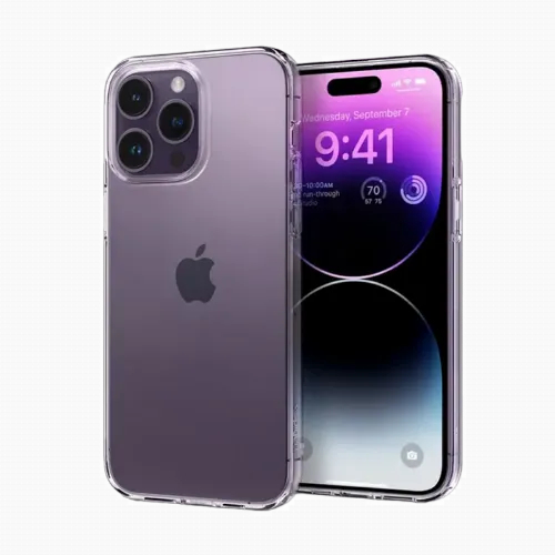 Spigen iPhone 14 Pro, Liquid Crystal, Crystal Clear