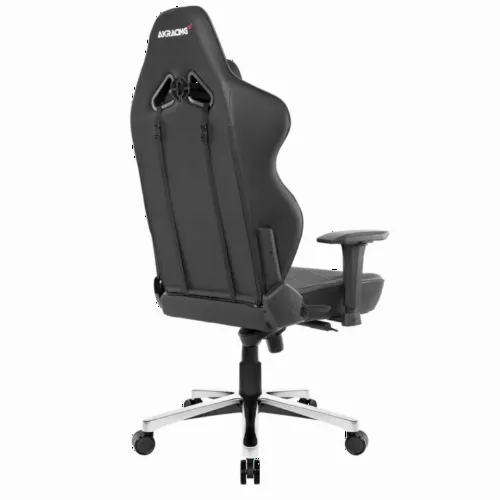 Игровое кресло AKRacing MASTERS Max, Искусственная кожа, Чёрный
