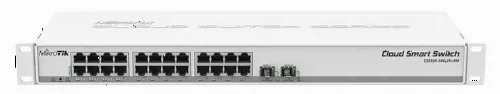 Comutator Router CSS326-24G-2S+RM, Alb