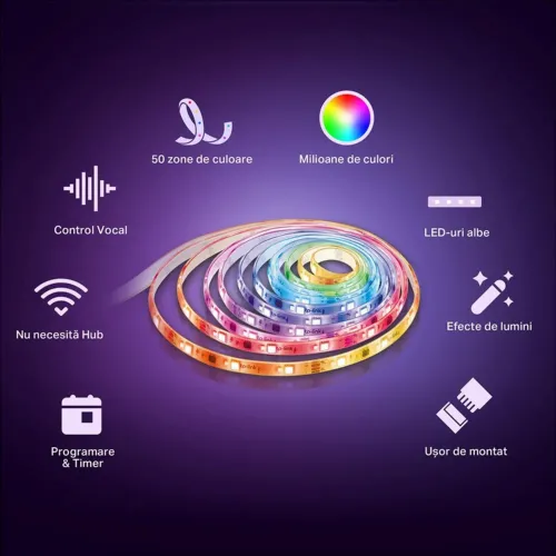 Bandă cu LED-uri TP-LINK Tapo L930-5, Multicolor