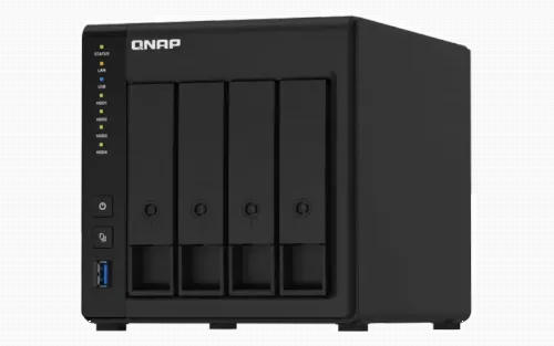 Stocare atașată la rețea Qnap TS-451D2, Negru