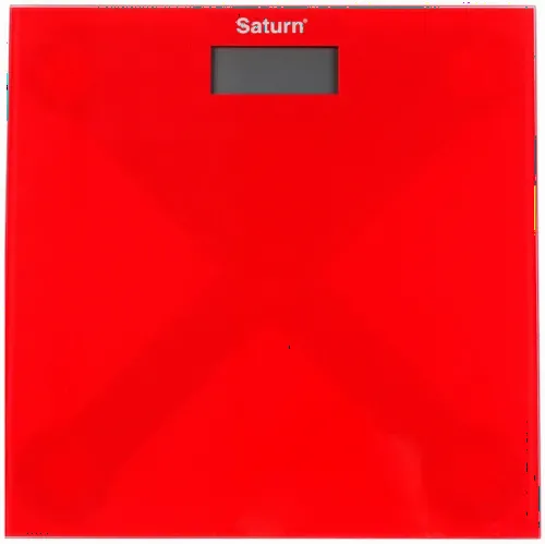 Электронные напольные весы Saturn ST-PS0294 , Красный