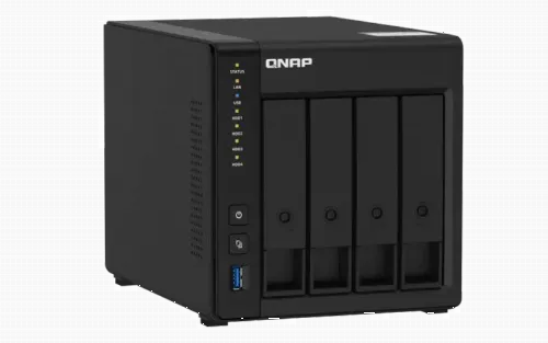 Stocare atașată la rețea Qnap TS-451D2, Negru
