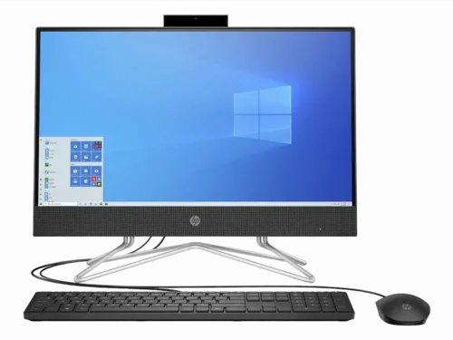 Computer All-in-One HP 22-df1054ur, 21,5", Intel Core i5-1135G7, 8GB/256GB, Windows 11 Home, Negru