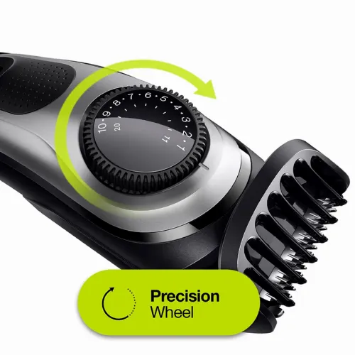 Trimmer pentru bărbați Braun BT5260, Negru | Argintiu