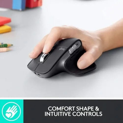 Mouse Wireless Logitech MX Master 3S, Negru