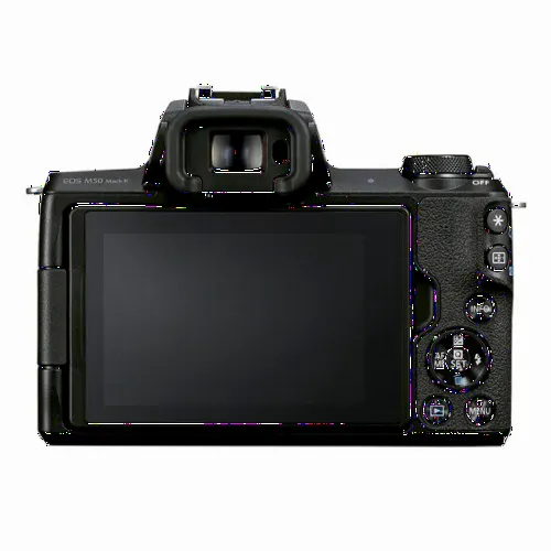 Беззеркальный фотоаппарат Canon EOS M50 Mark II, Black + EF-M 15-45 IS, Чёрный