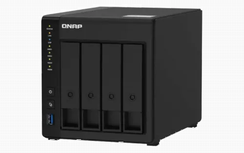 Stocare atașată la rețea Qnap TS-451D2, Negru
