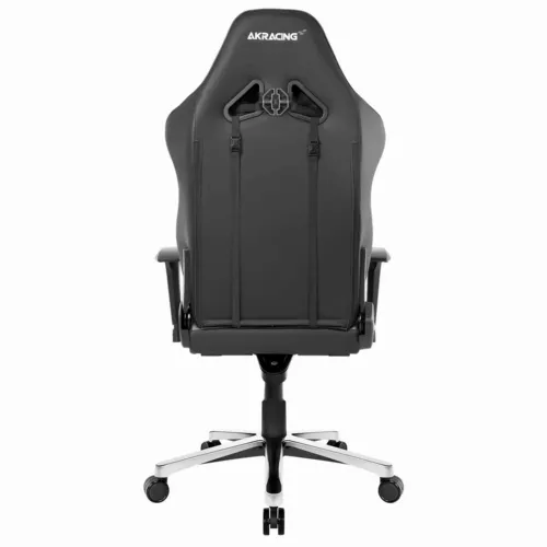 Игровое кресло AKRacing MASTERS Max, Искусственная кожа, Чёрный